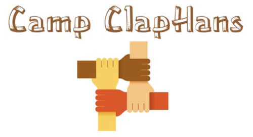 Camp ClapHans Stacked Logo