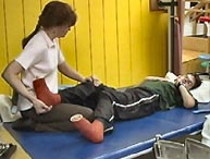 Image of a Therapy Specialist with a Patient